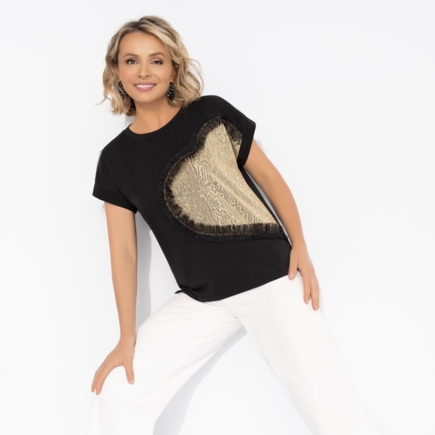 Футболка Яркий период (black) 