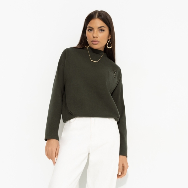 Джемпер Долгожданное приглашение (green) 