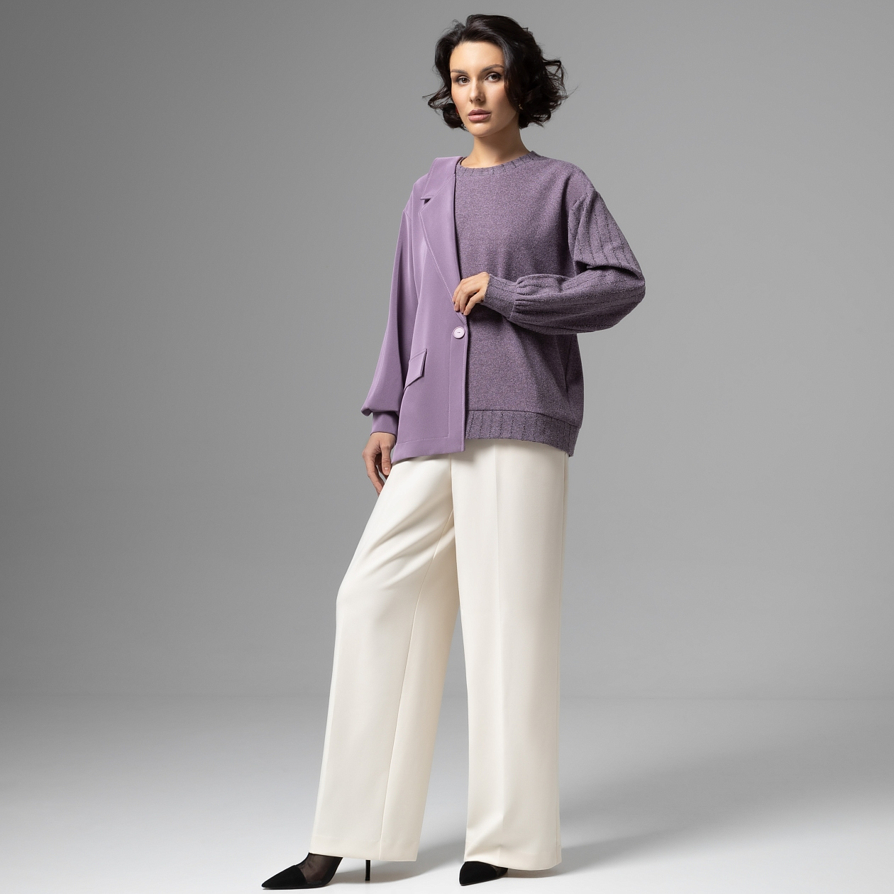 Надеть, чтобы выглядеть дорого. Состав: 50% п/э, 30% вискоза, 15% хлопок, 5% спандекс