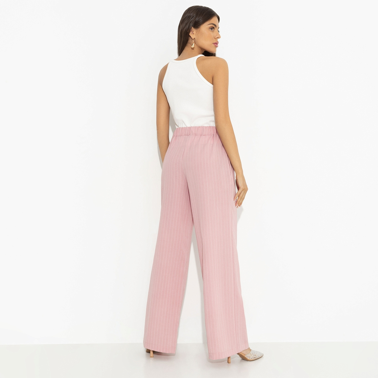 Брюки Повышение не за горами. Состав: 79% вискоза, 20% нейлон, 1% полиэстер