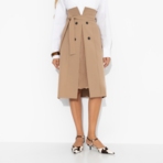 Местная знаменитость (бежевая). Купить женский Юбка оптом от производителя.