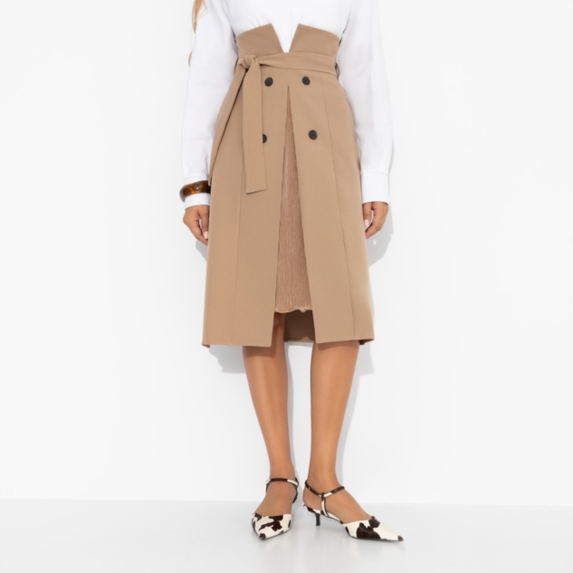 Юбка Местная знаменитость (бежевая) 