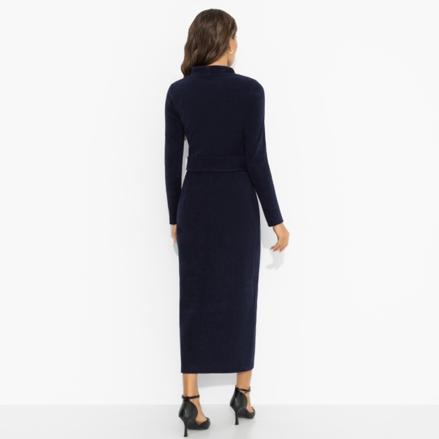 Платье Принимаю вызов (синее) 