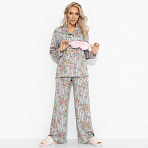 Брючный костюм Ритуал спокойствия (2 в 1). Состав: 65% п/э, 30% вискоза, 5% спандекс