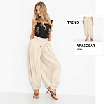 Брюки В своём темпе. Состав: 75% вискоза, 25% нейлон