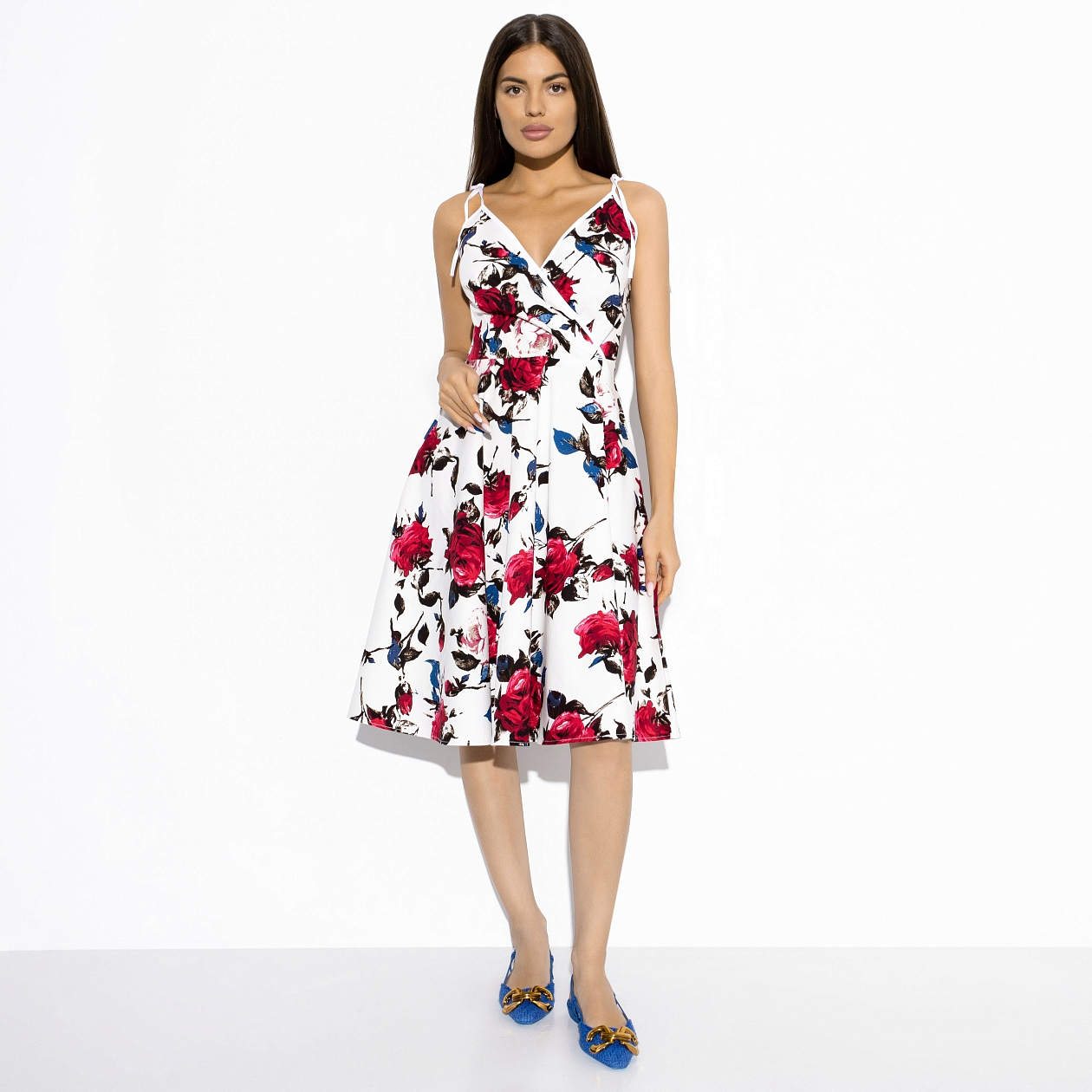 Сарафан Наедине с ветром (romantic). Состав: 100% хлопок