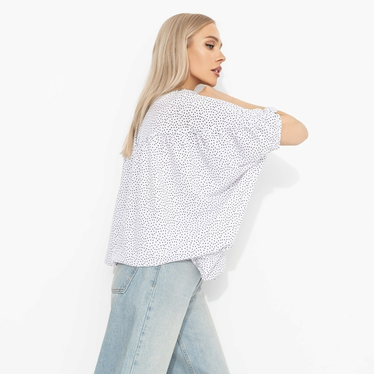 Блуза Мой лучший выбор. Состав: 95% п/э, 5% эластан