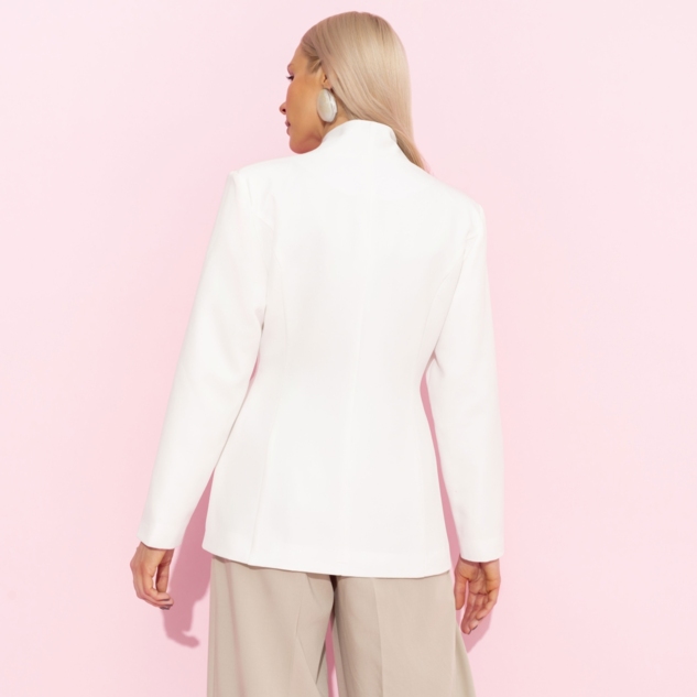 Жакет Дерзкий силуэт (белый) 