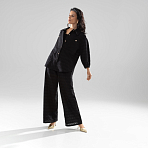 Брюки Роскошный момент (super black). Состав: 85% хлопок, 10% п/э, 5% спандекс