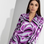 Блуза Личные границы (violet rose). Состав: 100% полиэстер