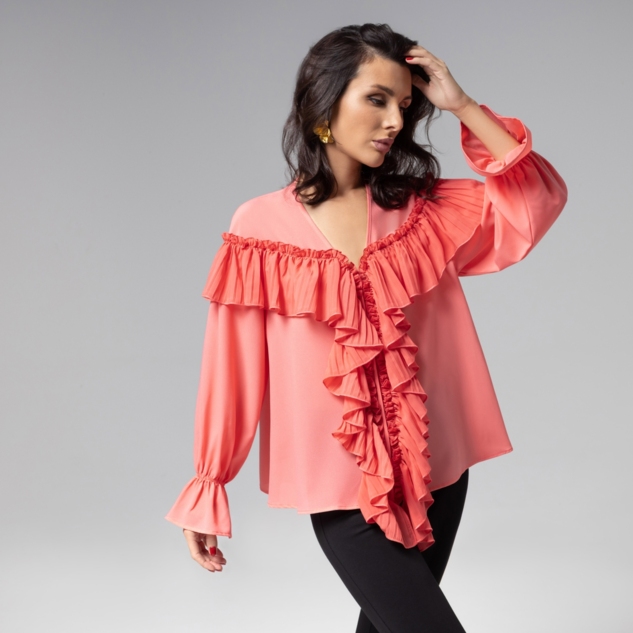 Блуза Чистый Vogue (salmon) 