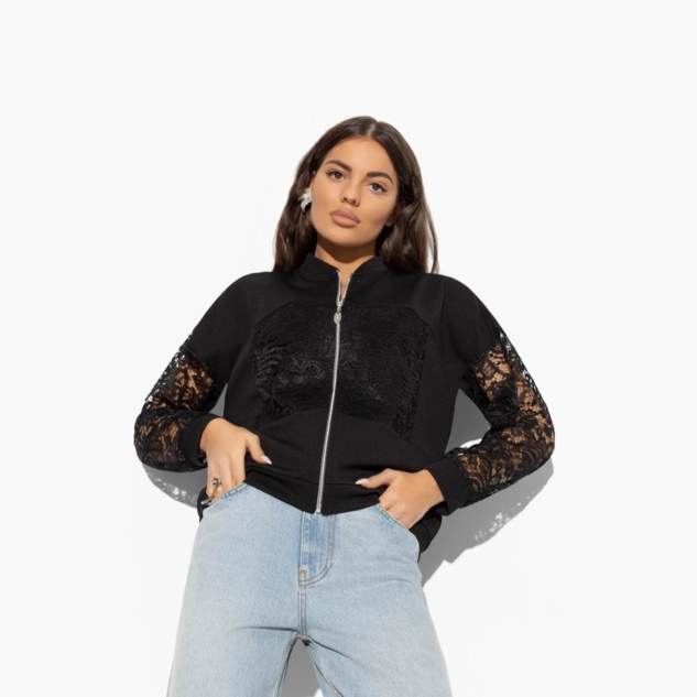 Бомбер Мода в большом городе (блэк) 