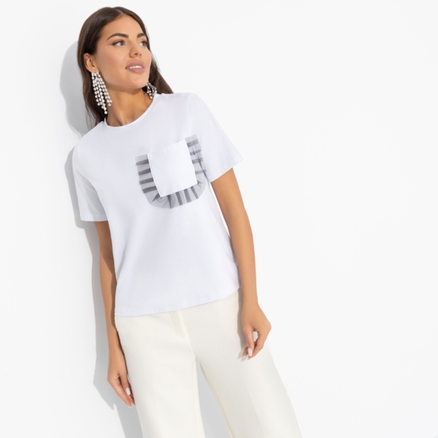 Футболка Мой креатив (new white) 