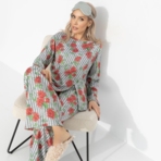 Брючный комплект Уют вдвоём (2 в 1, лёгкость). Состав: 65% п/э, 30% вискоза, 5% спандекс