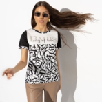 Футболка Паспорт в Париж. Состав: 65% п/э, 30% вискоза, 5% стрейч