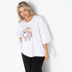 Футболка Красота внутри. Состав: 65% п/э, 30% вискоза, 5% стрейч