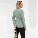 Жакет Скорая модная помощь (базилик). Состав: 60% п/э, 37% вискоза, 3% спандекс