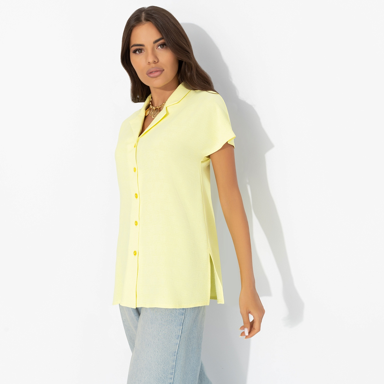 Блуза Стильный автограф. Состав: 95% хлопок, 5% эластан