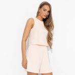 Комплект с шортами Любоваться собой (2 в 1). Состав: 72% п/э, 22% вискоза, 6% спандекс