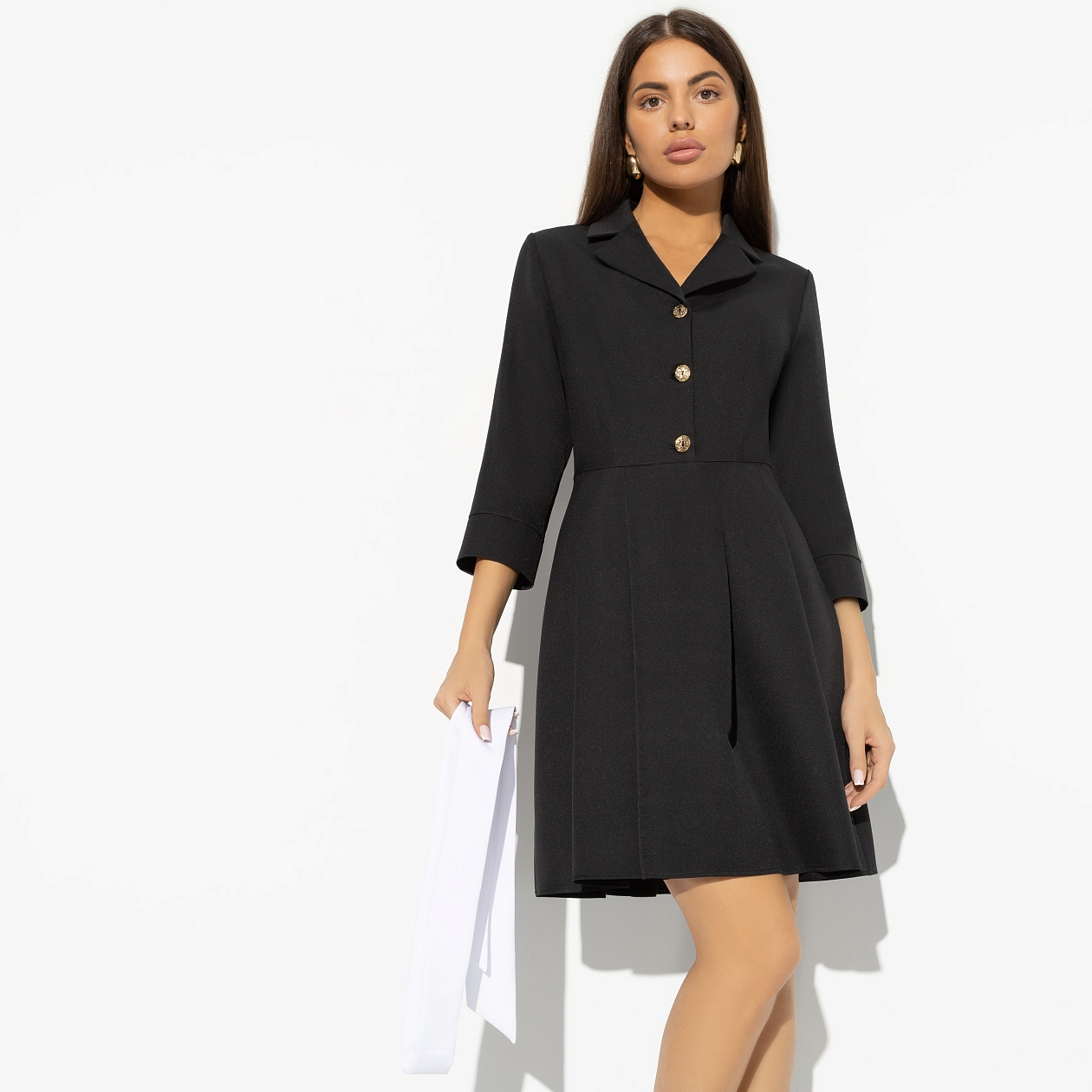 Платье Нарушая правила (с шарфиком). Состав: 60% п/э, 37% вискоза, 3% спандекс