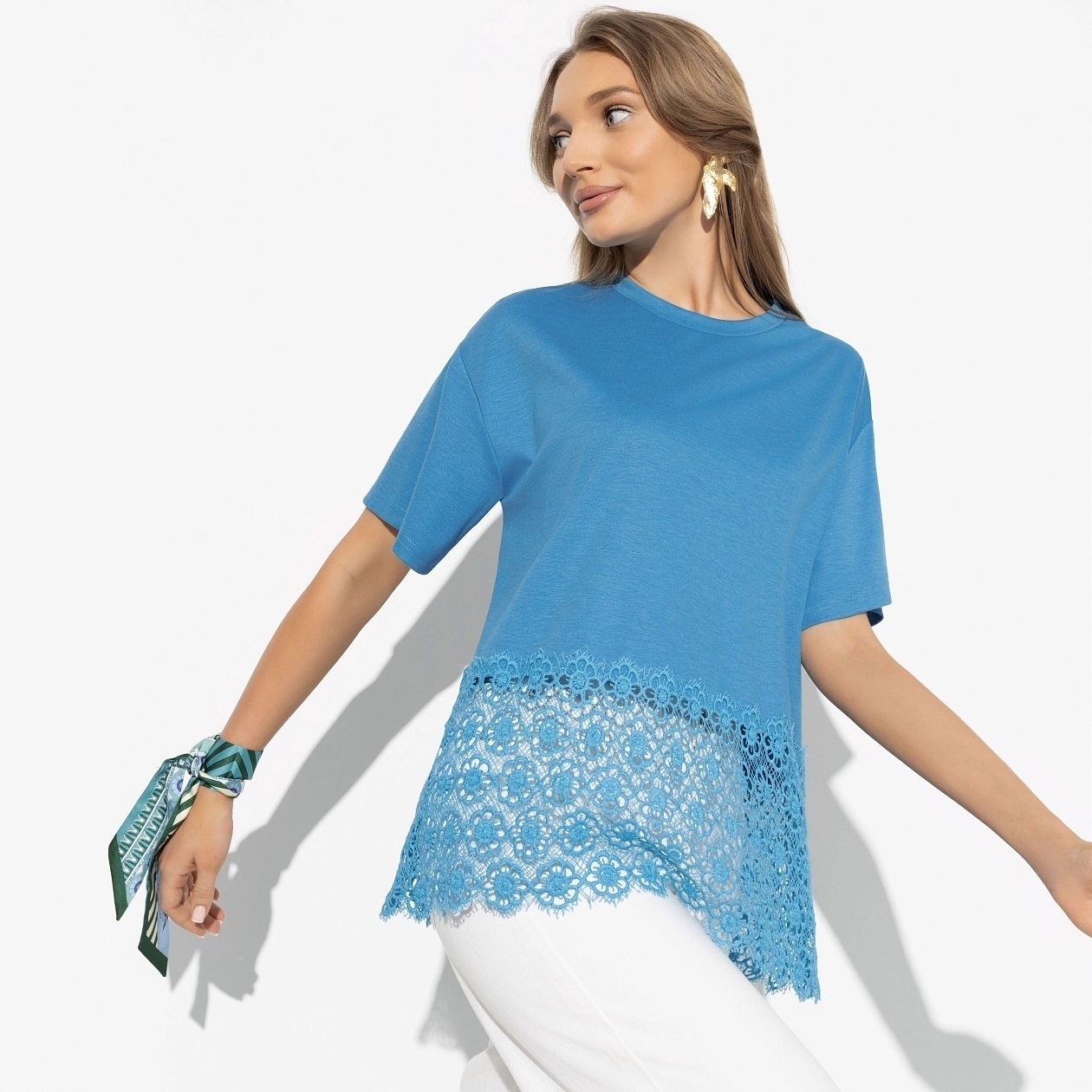 Футболка Знак принцессы (нью). Состав: 65% п/э, 30% вискоза, 5% спандекс