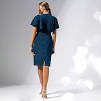 Платье В праздничном сиянии (new). Состав: 95% п/э, 5% эластан