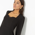 Платье Успешный прогрев. Состав: 60% полиэстер, 37% вискоза, 3% спандекс