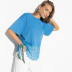 Футболка Знак принцессы. Состав: 65% п/э, 30% вискоза, 5% спандекс