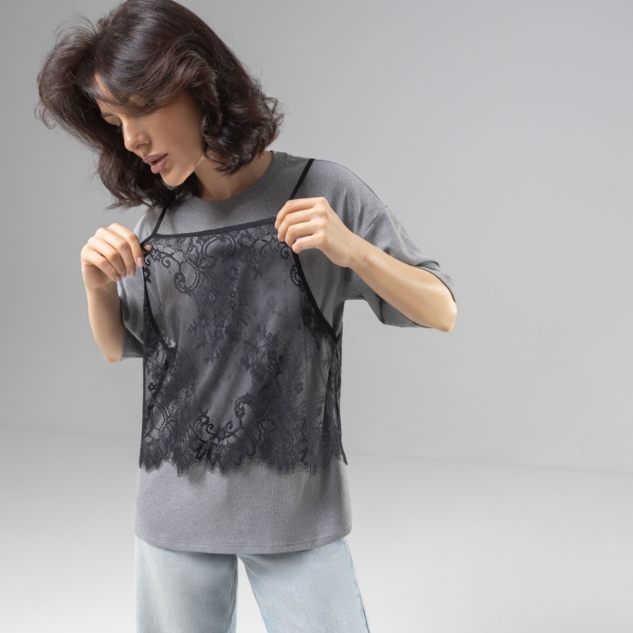 Футболка Модный тандем (2 в 1) 