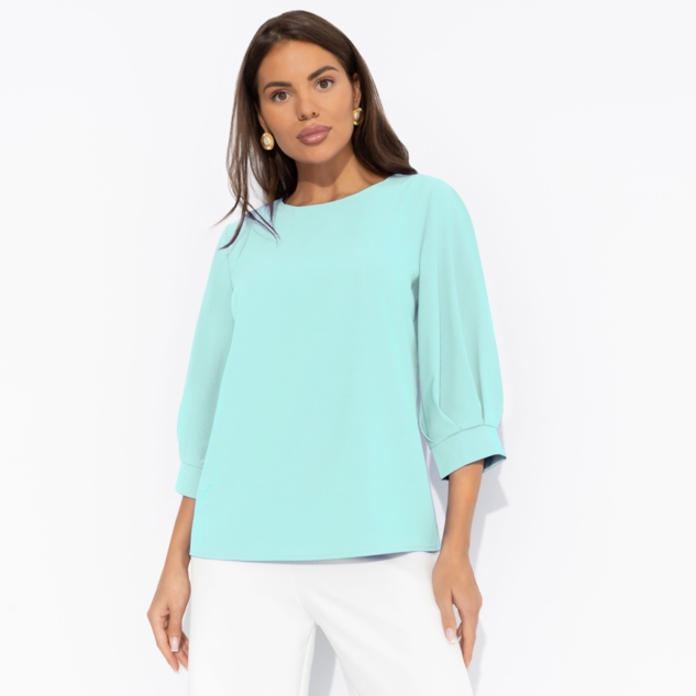 Блуза Предвкушение встречи (тиффани) 