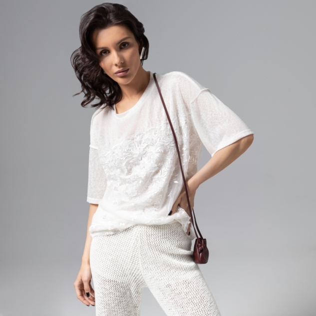 Футболка Буду тебе сниться (айвори) 