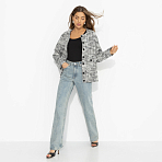 Бомбер Стиль вне времени. Состав: 65% п/э, 30% вискоза, 5% эластан