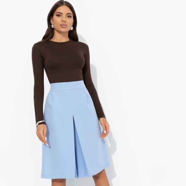 Юбка-шорты Девочкам это нравится (blue) 