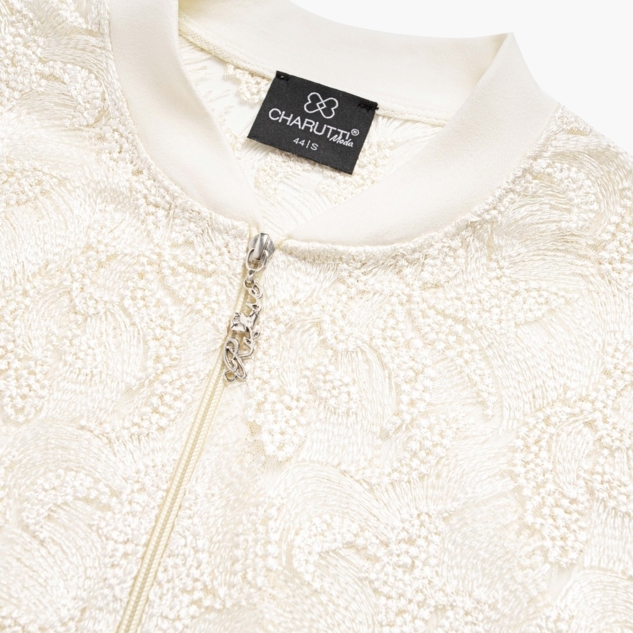 Бомбер Секрет смелости (айвори) 