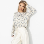 Лонгслив Личный стандарт (романтика). Состав: 65% вискоза, 30% полиэстер, 5% эластан