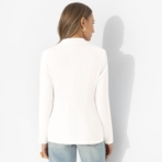 Жакет Шоу-показ (роскошный белый). Состав: 60% полиэстер, 37% вискоза, 3% спандекс