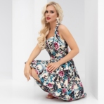 Сарафан Любуюсь в отражение. Состав: 50% хлопок, 45% полиэстер, 5% эластан