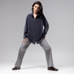 Путешествие начинается (синяя туманность). Состав: 65% п/э, 15% ангора, 15% акрил, 5% спандекс