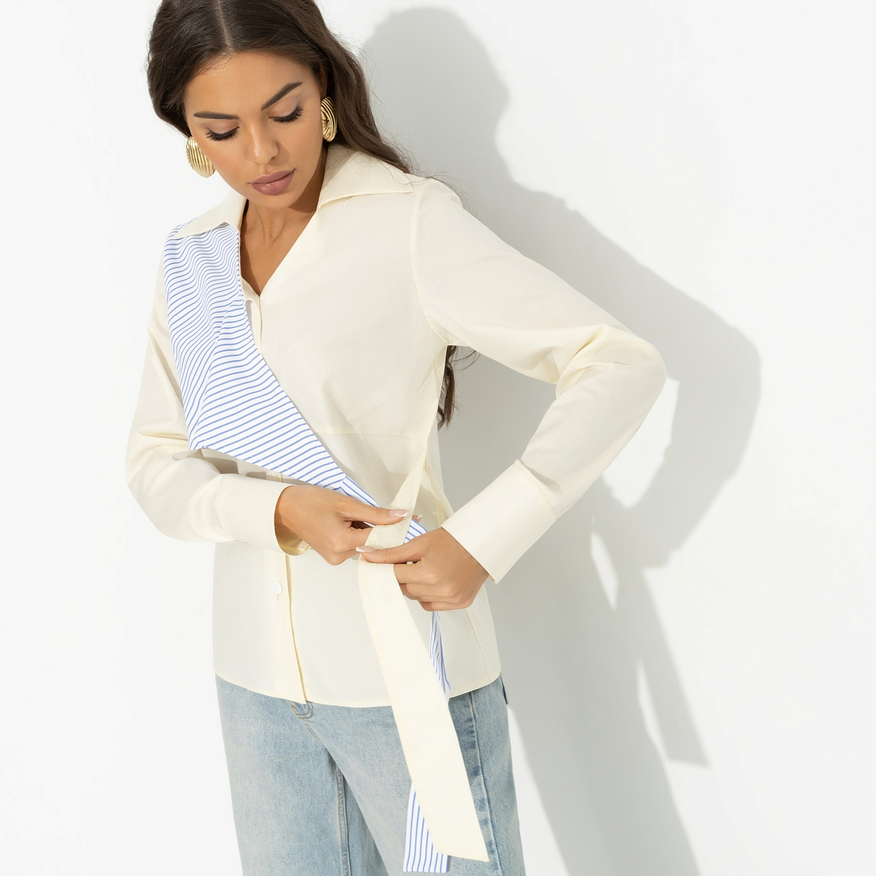 Модная цель (желтая). Состав: 90% хлопок, 10% полиэстер