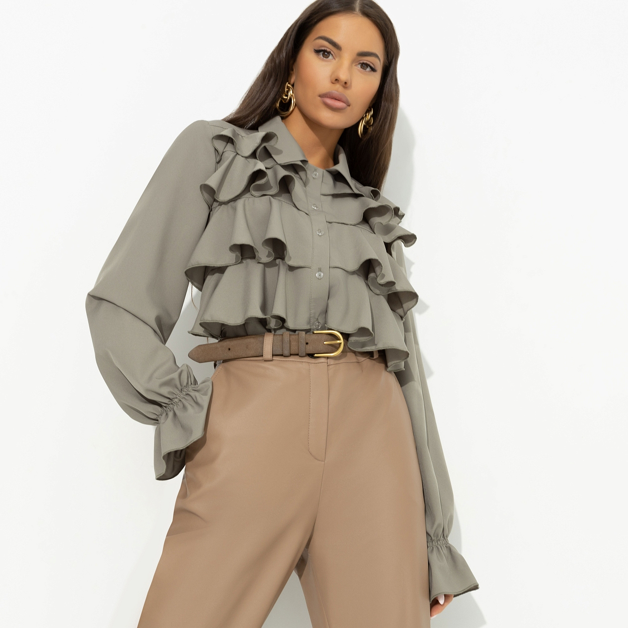 Блуза Гипнотический стиль. Состав: 95% полиэстер, 5% эластан