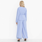 Брючный костюм Стиль говорит (2 в 1, утреннее небо). Состав: 65% п/э, 30% вискоза, 5% эластан