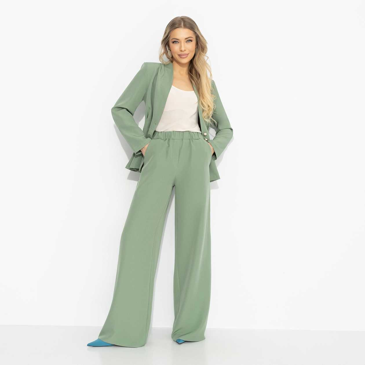 Брючный костюм Время знаков (2 в 1, дыхание леса). Состав: 95% п/э, 5% эластан