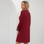 Платье Откровенно модно (яркая). Состав: 96% п/э, 4% эластан