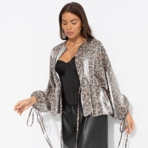 Жакет Вершина восхищения (леопард). Состав: 100% полиэстер