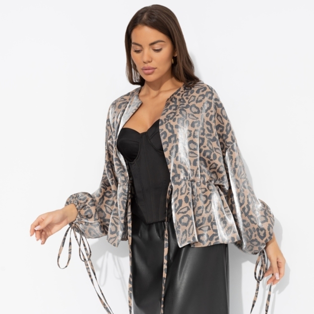 Жакет Вершина восхищения (леопард) 
