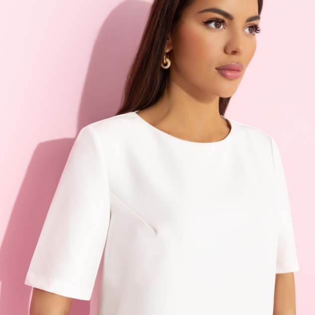 Платье Виртуальные будни (white) 