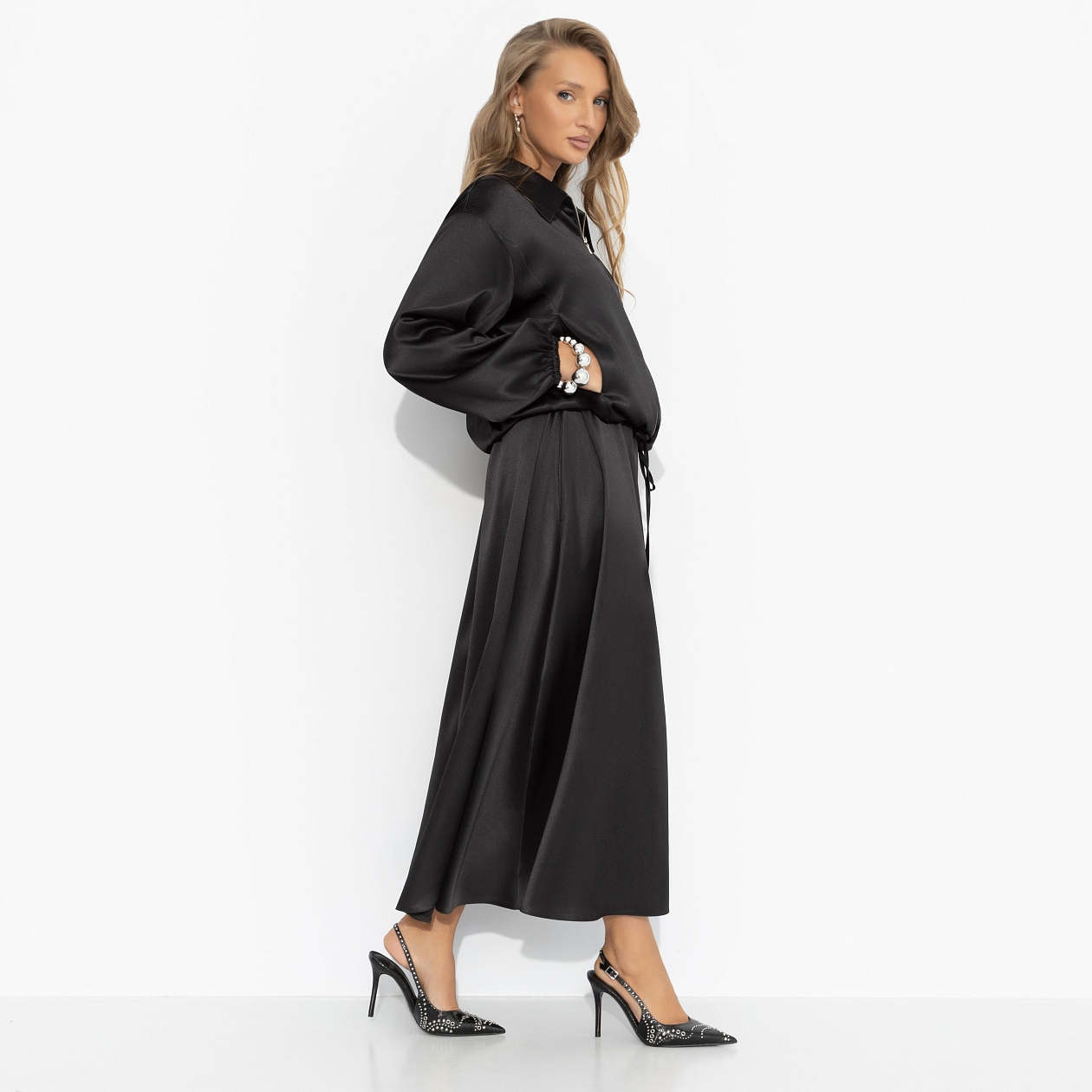 Комплект с юбкой Городская сказка (2 в 1). Состав: 65% п/э, 30% вискоза, 5% эластан