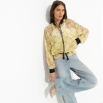 Бомбер Эпичный шик (стайл). Состав: 95% полиэстер, 5% спандекс