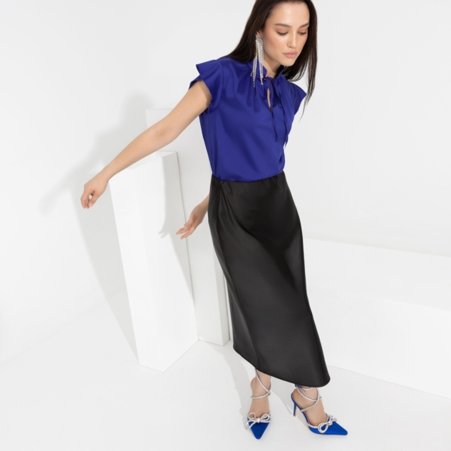 Блуза Свежая подборка (сапфир) 