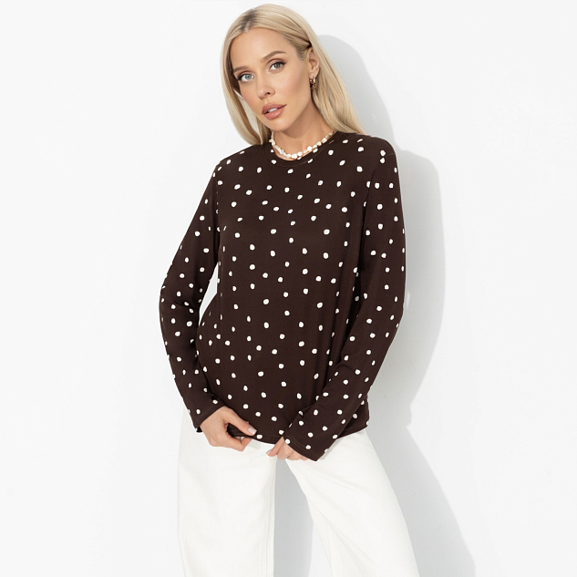 Лонгслив Личный стандарт (какао) 